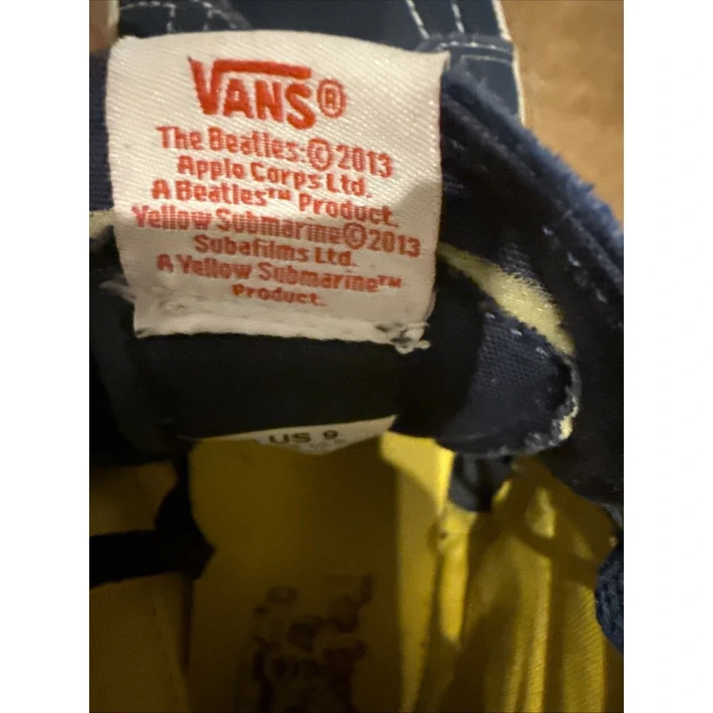 Vans Sk8-Hi‎ The Beatles Yellow Submarine 2013 Limited Edition M 9